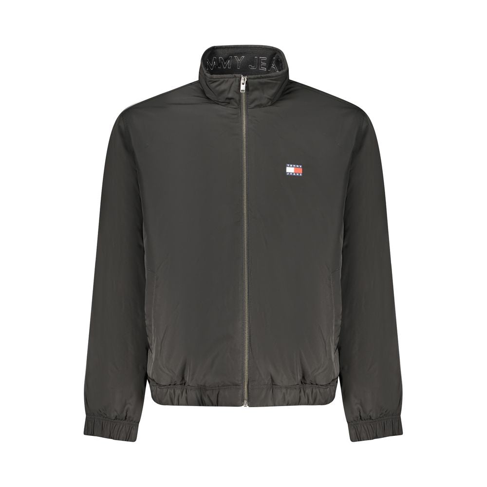 Tommy Hilfiger Schwarze Herrenjacke aus Polyester