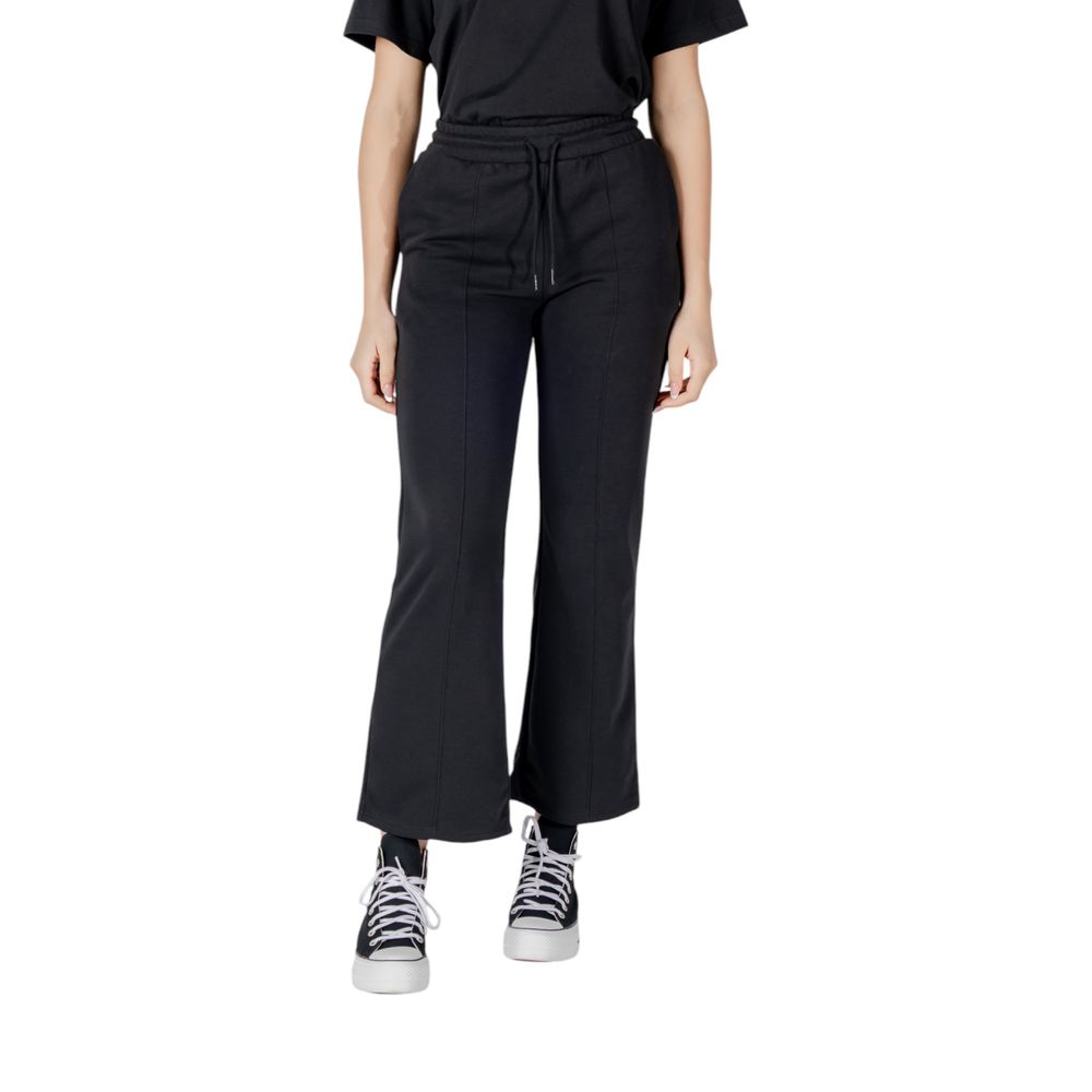 Converse Schwarze Baumwoll-Jogginghose (Trainingshose)