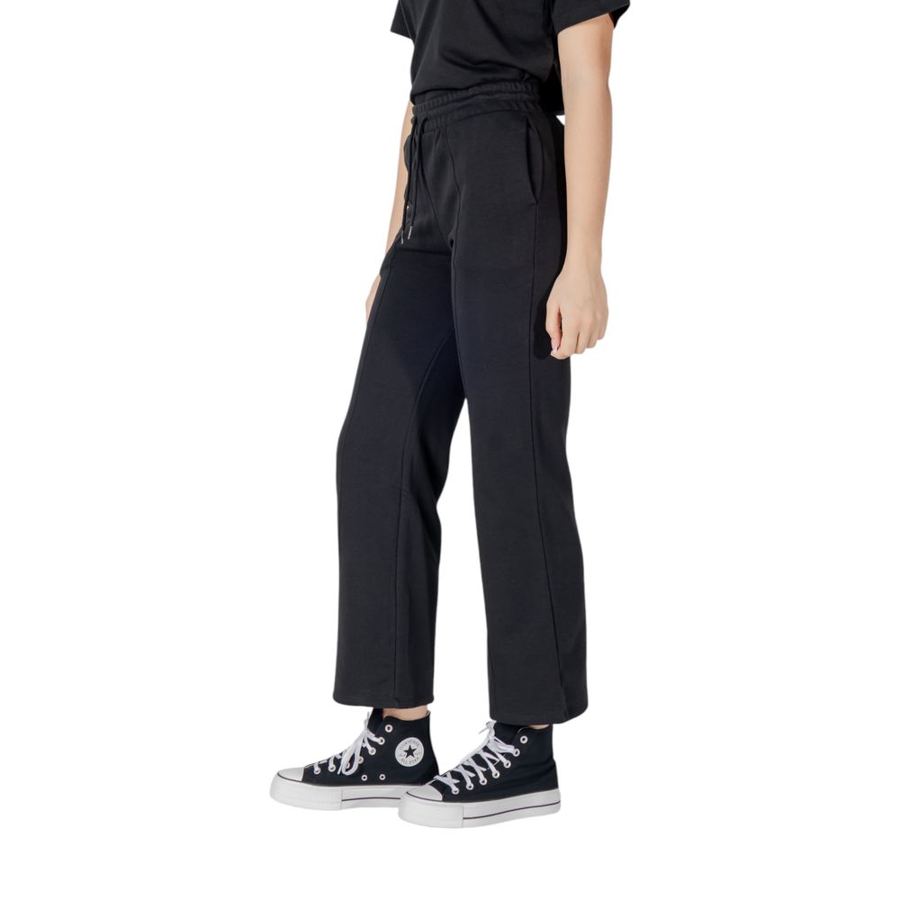 Converse Schwarze Baumwoll-Jogginghose (Trainingshose)