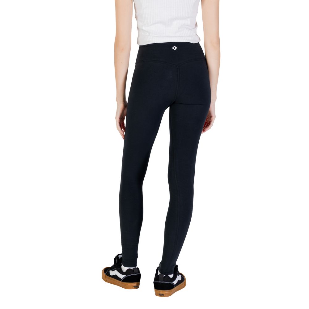 Converse Schwarze Baumwoll-Leggings
