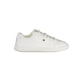 Tommy Hilfiger Bianco Damen-Sneaker aus Polyurethan