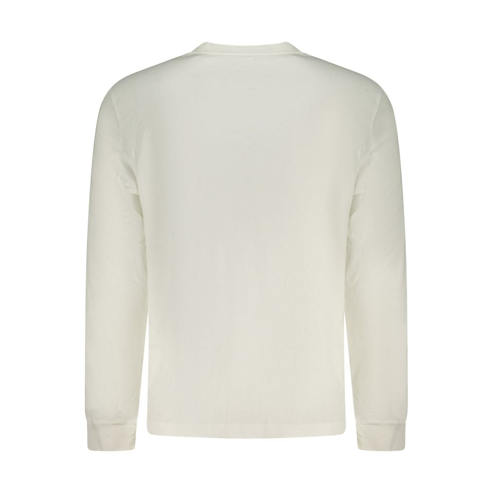 Calvin Klein Weißes Baumwoll-T-Shirt für Herren