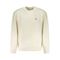 Calvin Klein Weißes Herren-Sweatshirt aus Baumwolle