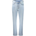 Calvin Klein Blaue Baumwolljeans mit geradem Bein