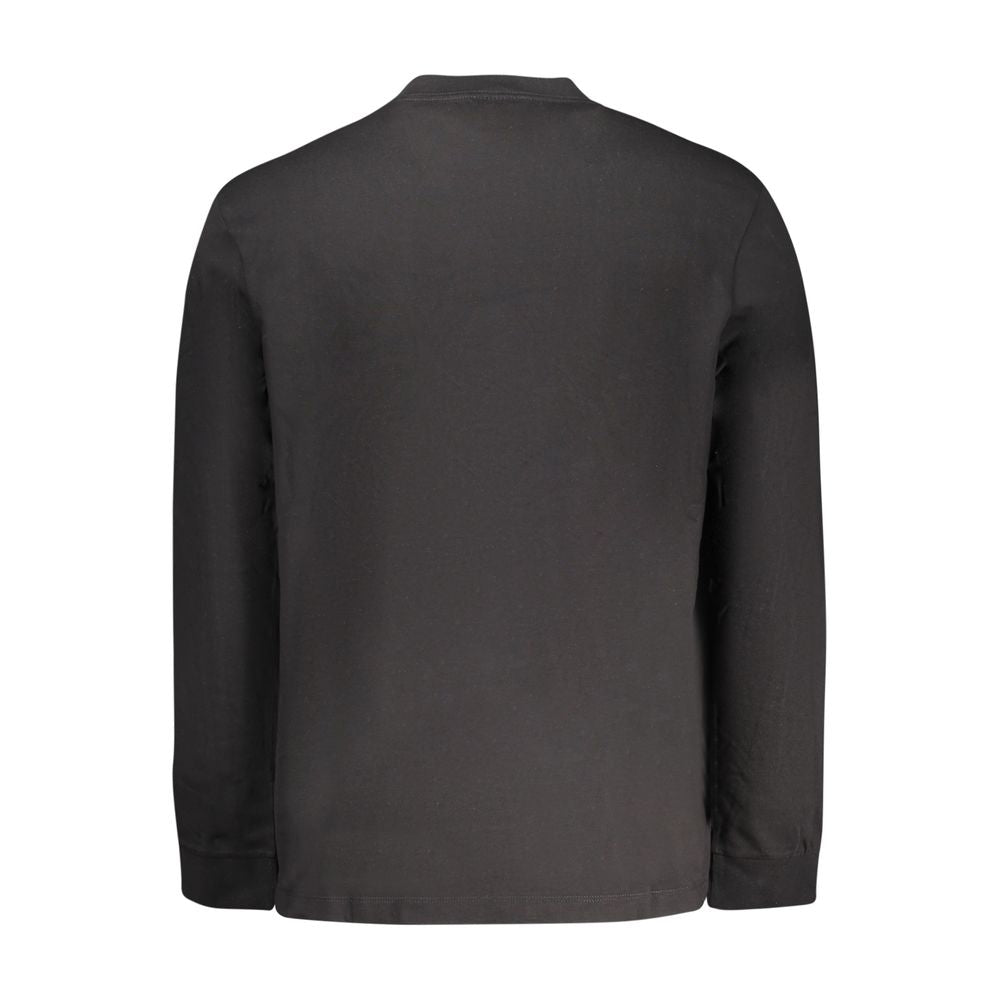 Calvin Klein Schwarzes Baumwoll-T-Shirt für Herren