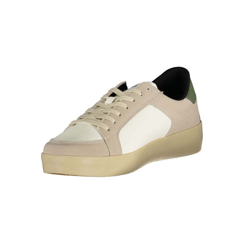 Gas Bianco Polyurethane Herren Sneaker
