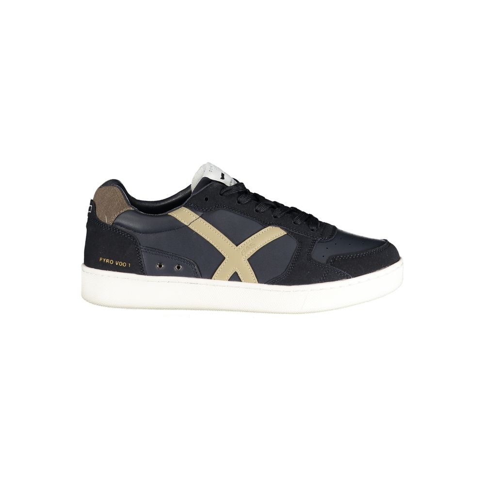 Gas Blauer Herren-Sneaker aus Polyurethan