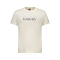 Tommy Hilfiger Bianco Baumwoll-T-Shirt für Herren