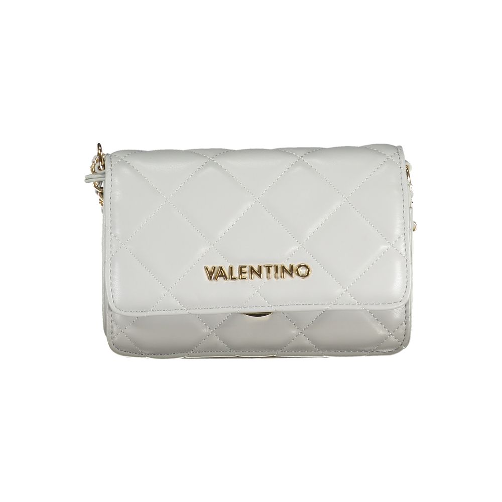 Mario Valentino Handtasche Damen aus grauem Polyurethan