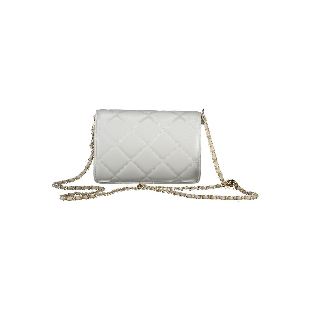 Mario Valentino Handtasche Damen aus grauem Polyurethan