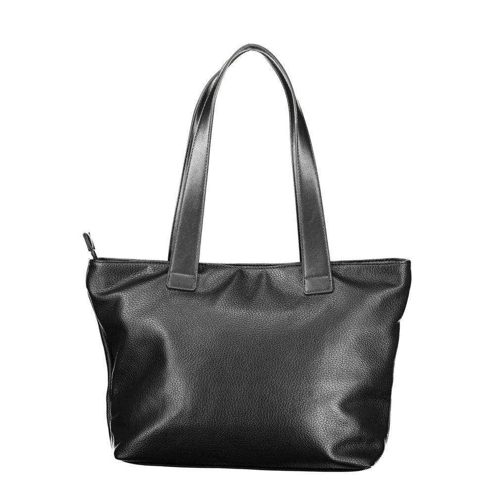 Mario Valentino Schwarze Handtasche aus Polyethylen