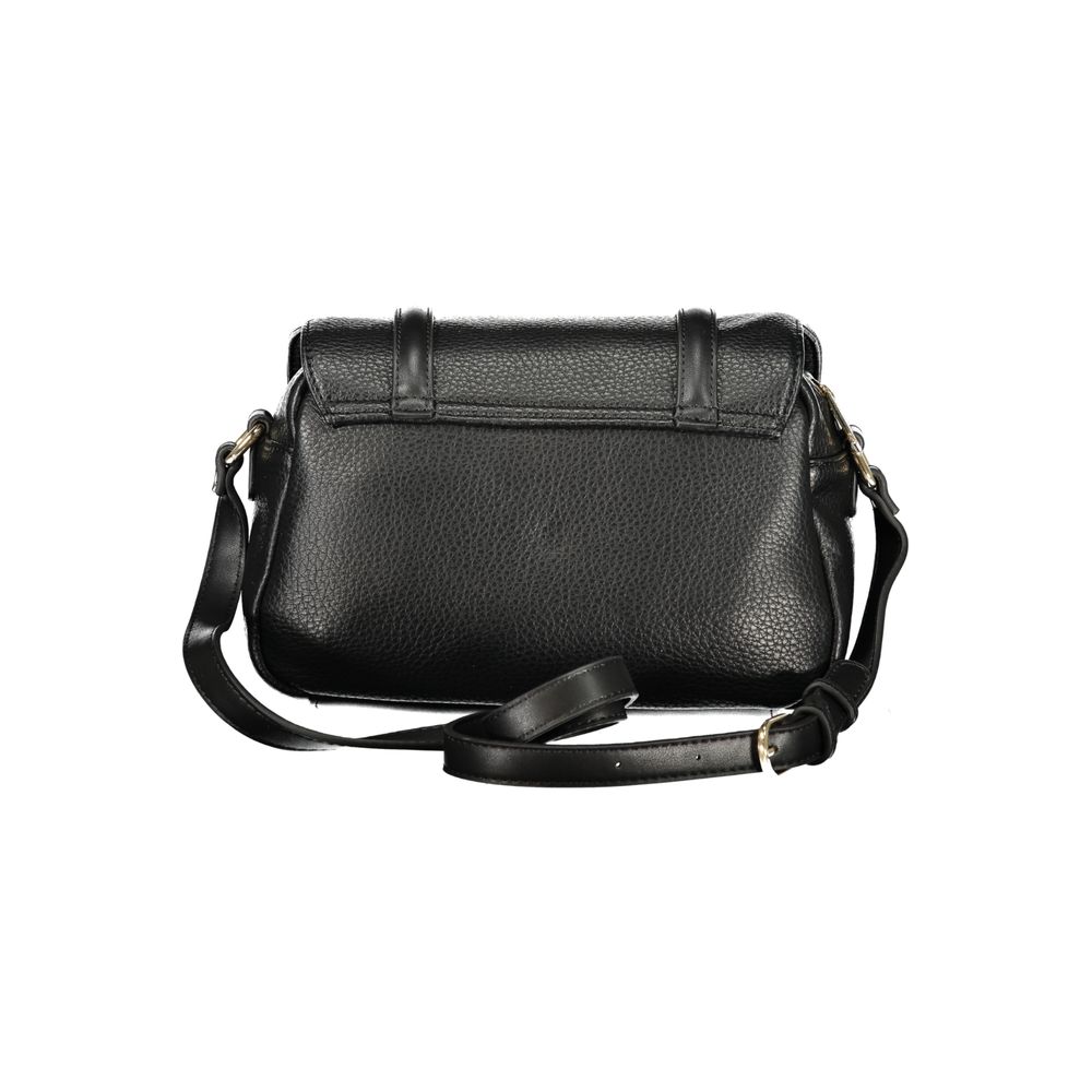 Mario Valentino Schwarze Schultertasche aus Polyurethan für Damen