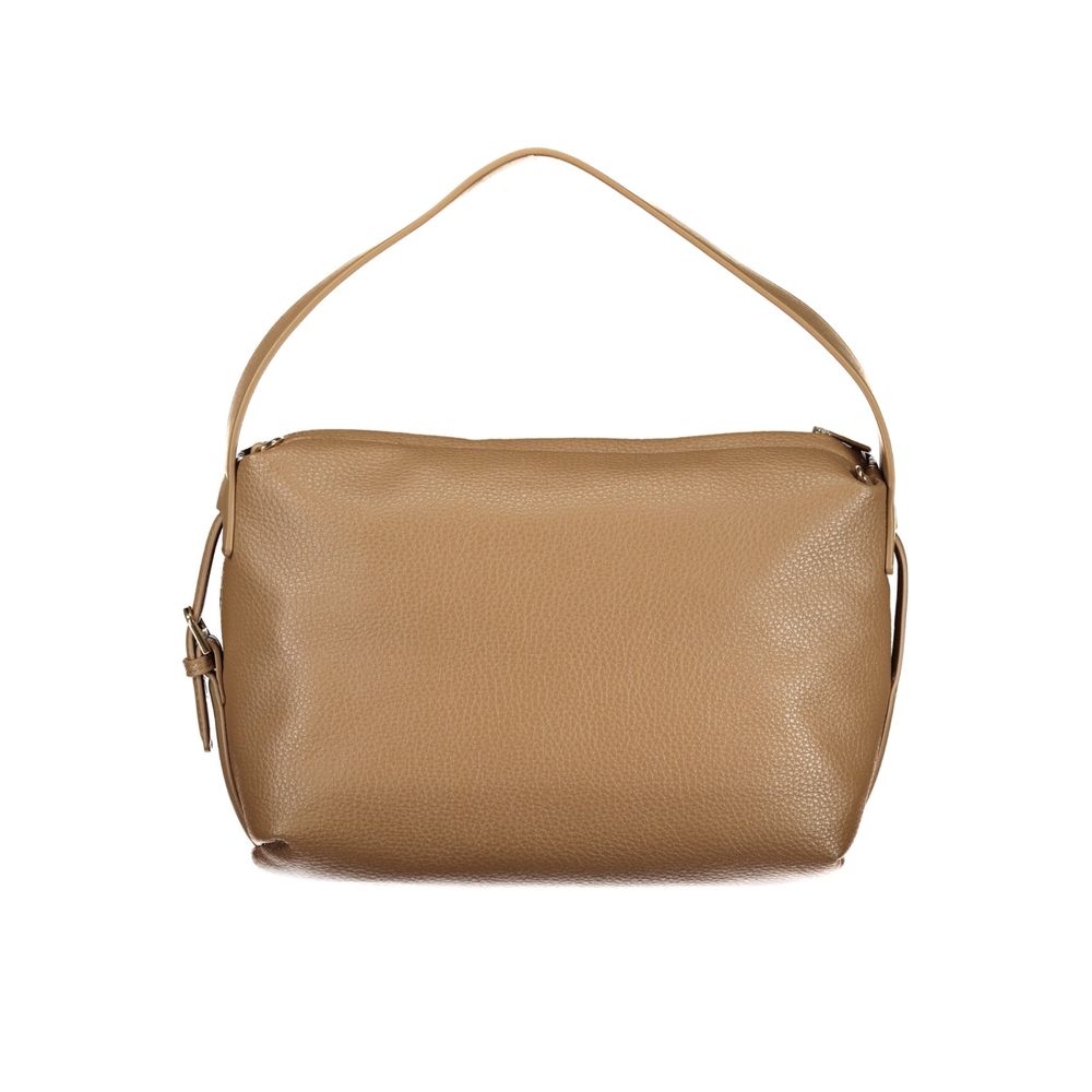 Mario Valentino Schultertasche aus Polyurethan in Marrone für Damen