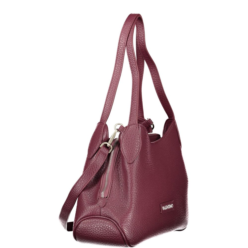 Mario Valentino Damenhandtasche aus rotem Polyurethan