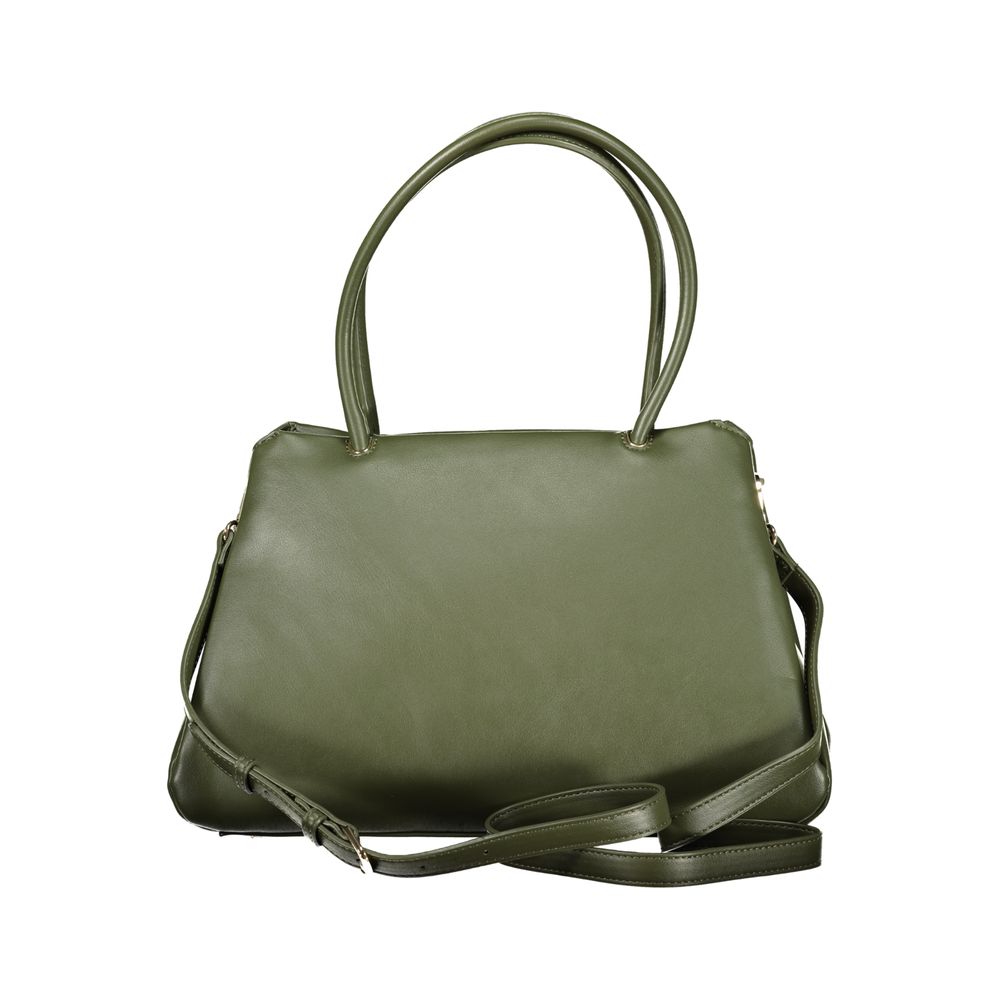 Mario Valentino Verde Polyurethane Damen Handtasche
