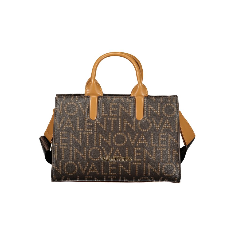Mario Valentino Braune Handtasche aus Polyethylen