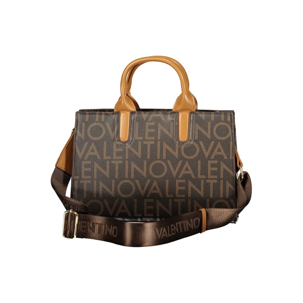 Mario Valentino Braune Handtasche aus Polyethylen