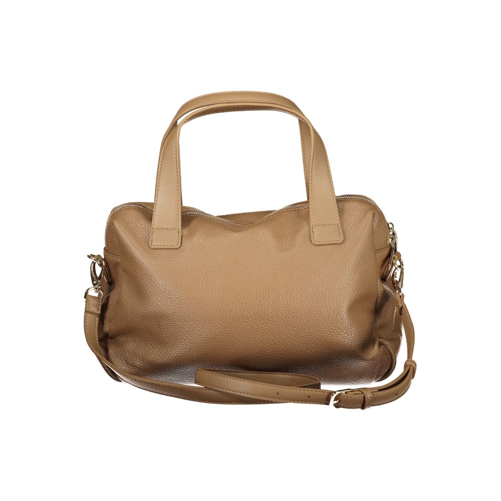 Mario Valentino Braune Handtasche aus Polyethylen