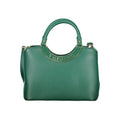 Mario Valentino Verde Polyurethane Damen Handtasche