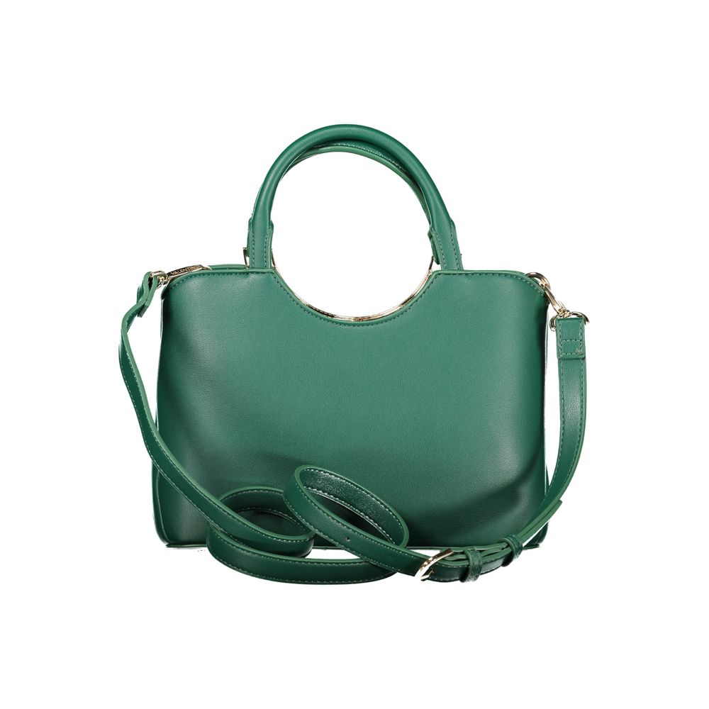 Mario Valentino Verde Polyurethane Damen Handtasche