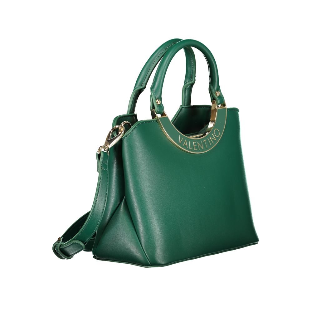 Mario Valentino Verde Polyurethane Damen Handtasche