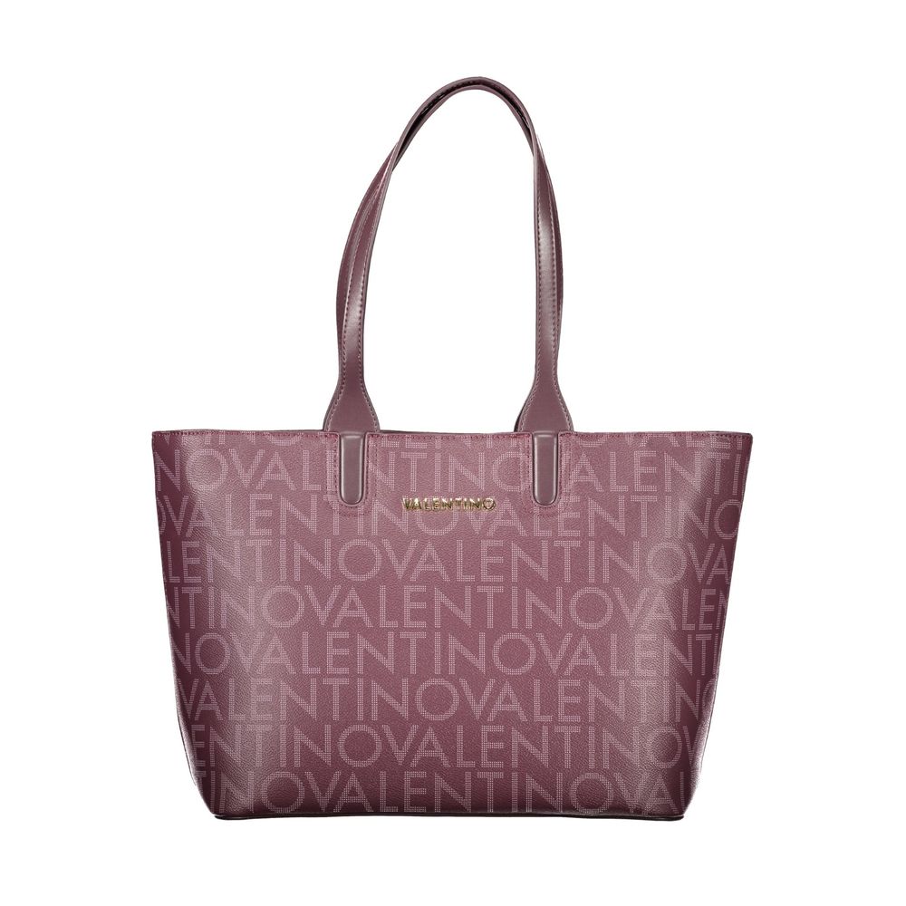 Mario Valentino Damenhandtasche aus rotem Polyurethan