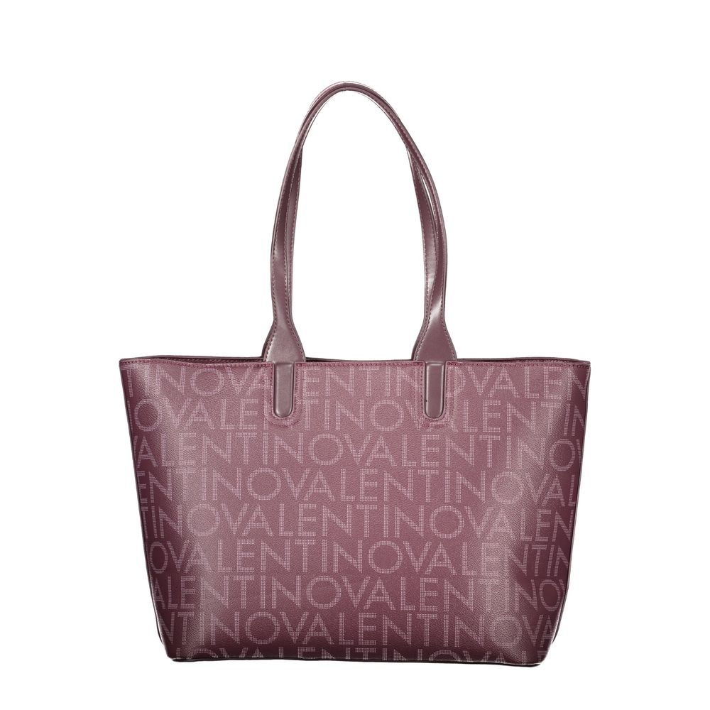 Mario Valentino Damenhandtasche aus rotem Polyurethan