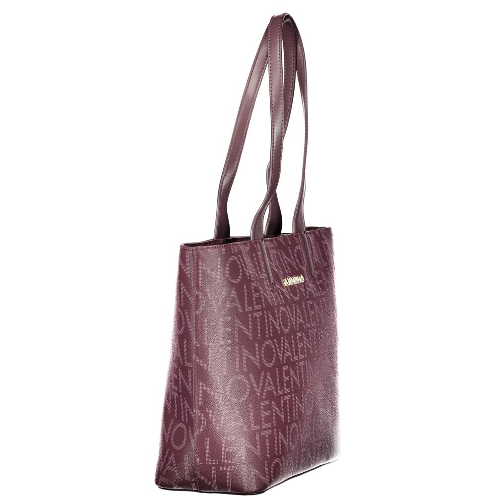 Mario Valentino Damenhandtasche aus rotem Polyurethan