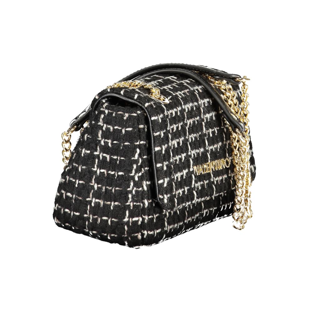 Mario Valentino Schwarze Damen-Handtasche aus Polyurethan