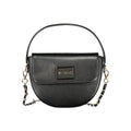 Mario Valentino Schwarze Damen-Handtasche aus Polyurethan
