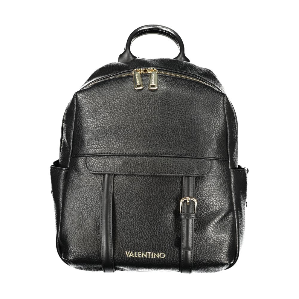 Mario Valentino Schwarzer Rucksack aus Polyurethan für Damen