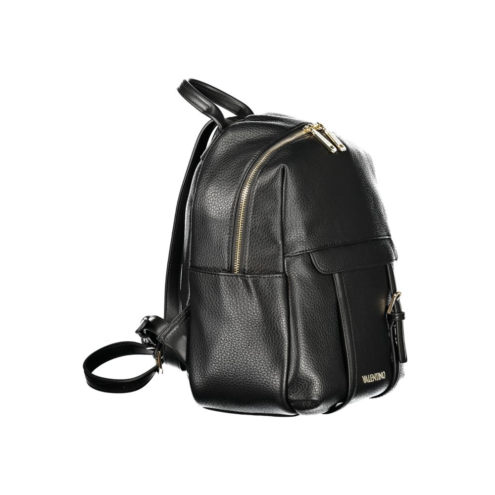 Mario Valentino Schwarzer Rucksack aus Polyurethan für Damen